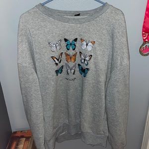 Butterfly Crewneck